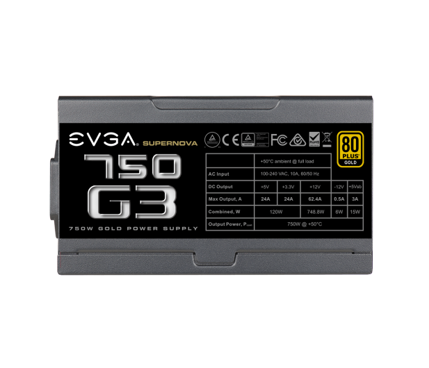 EVGA SuperNOVA G3 750W 80 Plus Gold - 619079 - zdjęcie 3